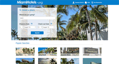 Desktop Screenshot of miamihotels.org